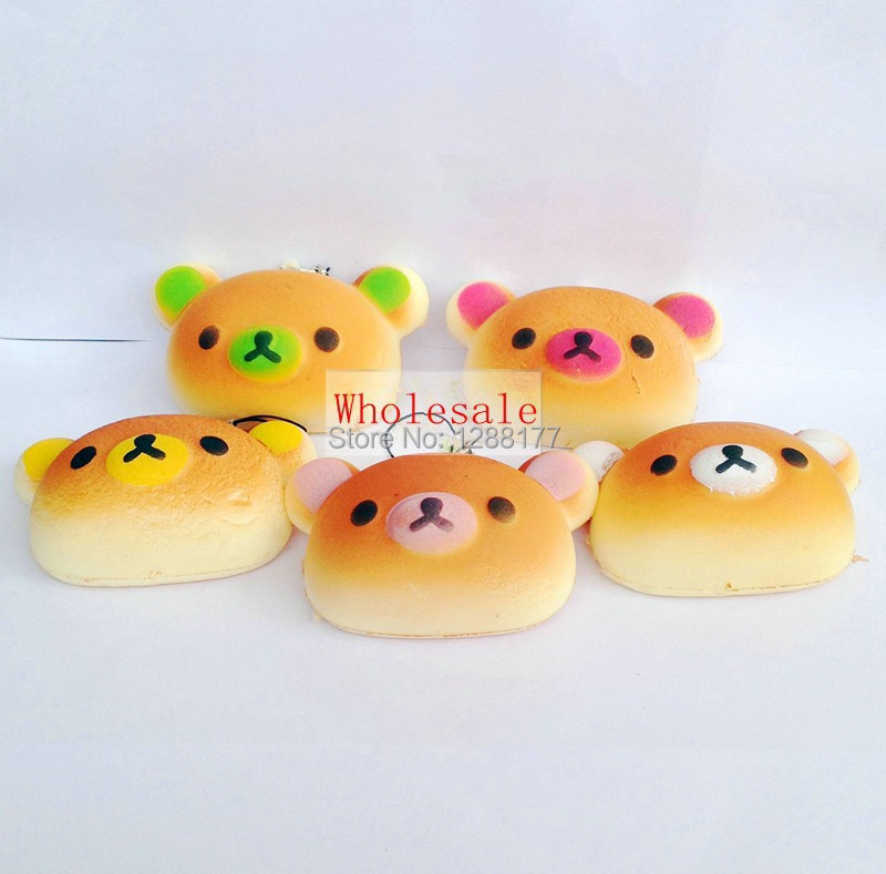Group Of Clay Rilakkuma Bakery Buns