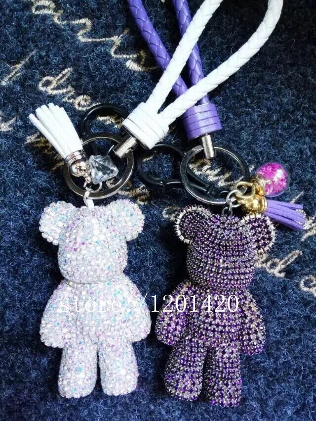 teddy bear key holder