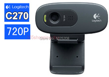 100% Logitech C270 HD Vid 720P Webcam With MIC Micphone Video Calling For Android TV
