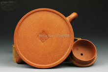 YiXing ZiSha Clay Pottery Handmade Ware Half Month Teapot Tea Accessory 180ml