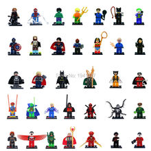 Minifigures For Individually Sale Marvel DC Super Heroes Avengers Star Wars Building Blocks Sets Model Brick Toy Lego Compatible