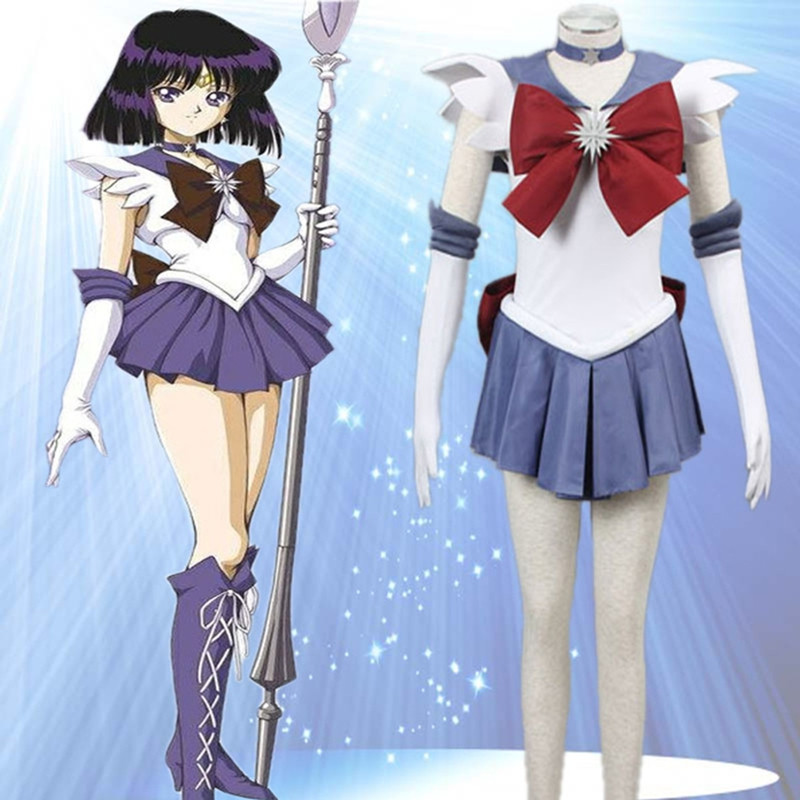 Sailor Moon Cosplay Costume Accessory Sailor Saturn Tomoe Hotaru Gloves