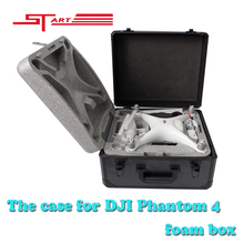 3Pcs/lot DJI Phantom 4 RC Drone Outdoor Protection Case Handle Protect Case for RC Quadcopter DJI Phantom 4 Foam Box Fast Ship
