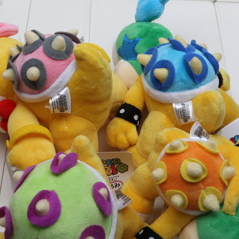 super mario koopalings plush