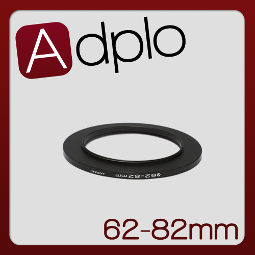 62-82mm Step-Up Metal Adapter Ring / 62mm Lens to 82mm Accessory