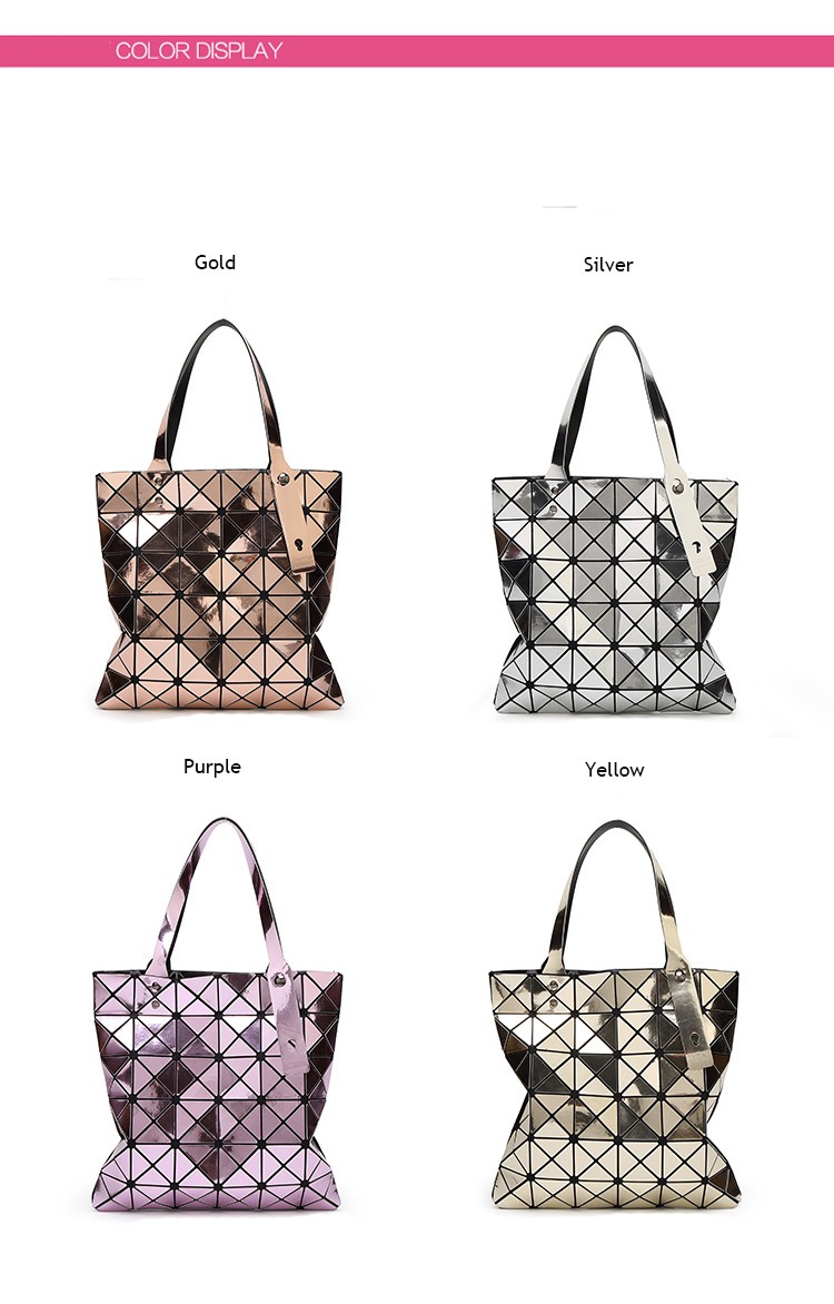 Wholesale Japanese BaoBao Women Holographic Top Handle Bags 2016 Famous Luxury Brand Handbags ...