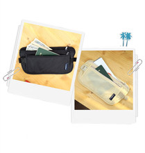 PY038 Waist Packs Security Hidden Travel Wallet Pouch Money Belt Passport Holders Change Leisure Safe Strap