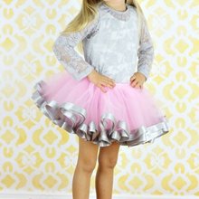 Summer Kids Baby Girl Princess Party Tulle Skirt Toddler Ribbon Ballet Tutu Skirts 4-9Year