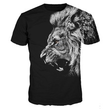 Classic Lions T-shirt Animal 3d Print Casual t shirt Men/Women Summer Sexy tshirt Tops Harajuku Tee Shirts