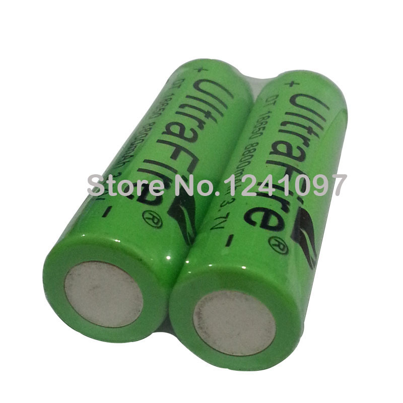 New 10x 18650 rechargeable battery 3 7v 8800 mAh Lithium li ion battery for led Flashlight
