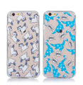 Cute 3D Rotating Small Eyes Animal Horse Cat Fruit Fry Chip Clear Soft TPU Phone Cases