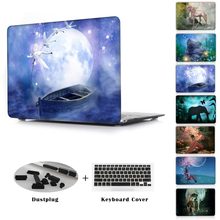 Wonderland fairy tale world girl printed Case For Apple macbook Air Pro Retina 11 12 13 15 laptop bag For Mac book 13.3 inch