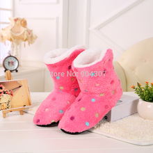 Winter Women Home Slipper Girl Indoor Soft Slippers Warm Contton House Shoes Plush Pantufa 6 Colors