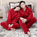 Winter 2016 Couples Leisurewear Suit That Occupy Home Upset Woven Cotton padded Jacket Keep Warm Male