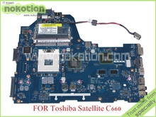 laptop motherboard for toshiba satellite C660 LA-7201P REV 1.0 K000124380 HM65 NVIDIA GT310 DDR3
