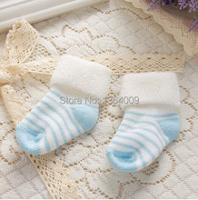 1pair hot sale high quality Baby boys girls cotton sock infant newborn striped socks kids accessories