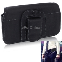 Hot Sale Mobile Phone Accessories Leather Cover Case with Clip for iPhone 5 1pcs Free Shipping