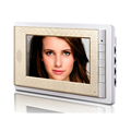 gold color abs 7 Wired LCD Home Security Video Doorbell Intercom system Door Phone home securiyty
