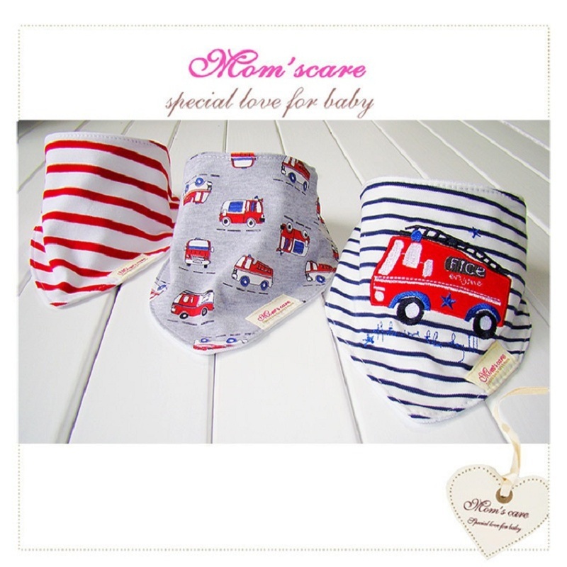 3pcs lot Baby Bibs Bandana Lot 100 Cotton High Quality Babadores Para Bebe Infant Saliva Towel