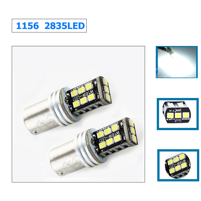 2X  1156 P21W BA15S   Canbus 15SMD 2835     - 9 - 36        