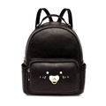 Pacifier Pattern 2016 New Backpack Women Fashion Solid Color Zipper Bag Cute Embroidery Daypack Designer Casual