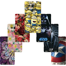 Case For Sony Xperia SP M35h C5302 C5303 C5306 Case Cover Flower Pattern Coque Funda Carcasa Capa Hard PC Paint Phone Cases
