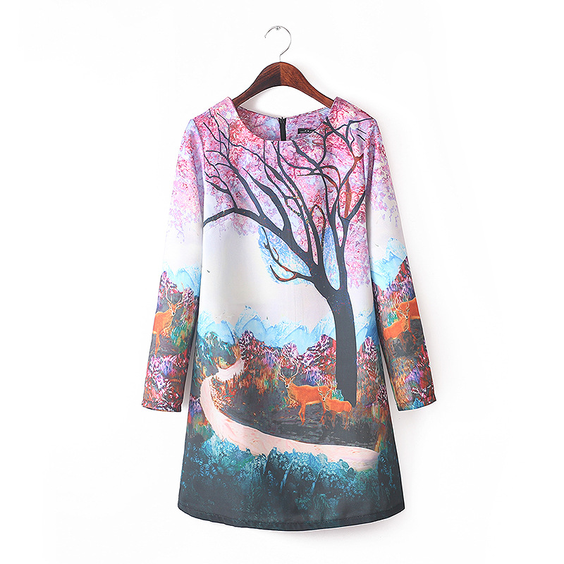 2015 New Fashion Autumn Winter Dress Casual 2015 new fashion autumn winter dress casual
