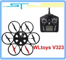 2pcs/lot Free shipping WLtoys V323 2.4G Remote Control Toys 4CH 6 Axis Gyro RC Quadcopter drone Headless Mode RTF VS toy hobbies