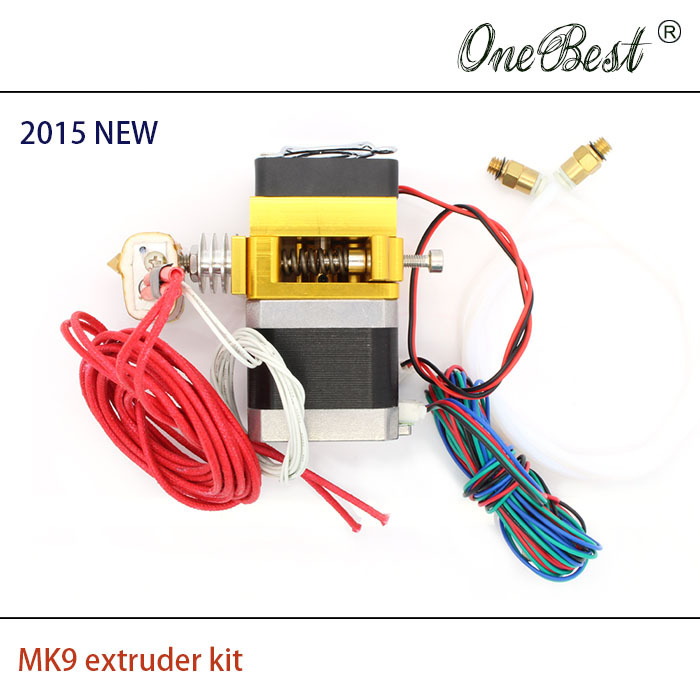 2015 the newest MK9 head kit All metal print nozzle MK8 latest version proximal makerbot diy