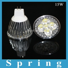 1Pc High lumen CREE MR16 LED spot light lamp 12V 9W 12W 15W LED Spotlight Bulb Lamp WARM /COOL WHITE