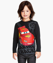 Cartoon Cars Kids Children Clothes Boys Long sleeve Tops Hoodie 2 7Years