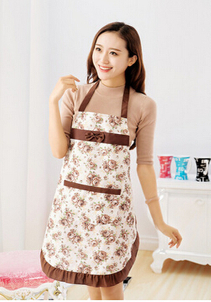 Women S Waterproof Housewife Kitchen Waist Aprons Jeanette