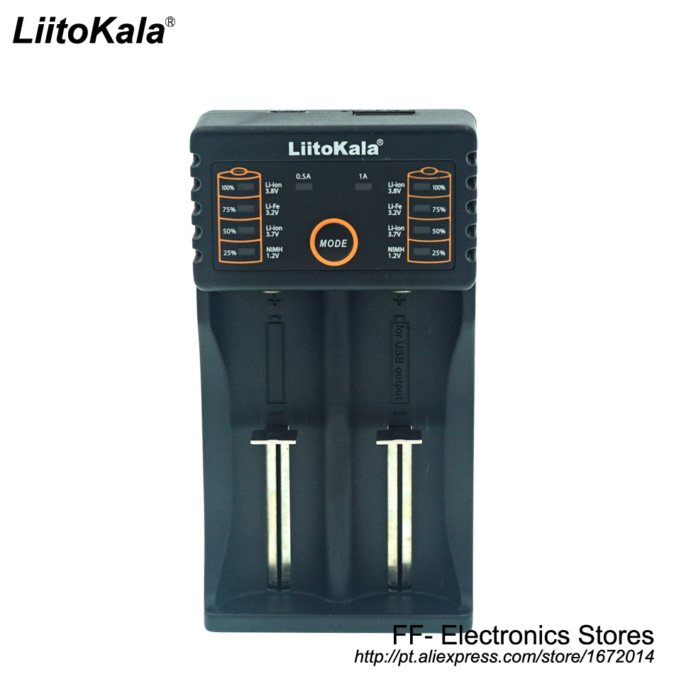 Liitokala Lii-202 18650 зарядное устройство 1.2 В 3.7 В 3.2 В 3.85 В AA/AAA 26650 10440 14500 16340 25500 NiMH литий аккумулятор smart зарядное устройство