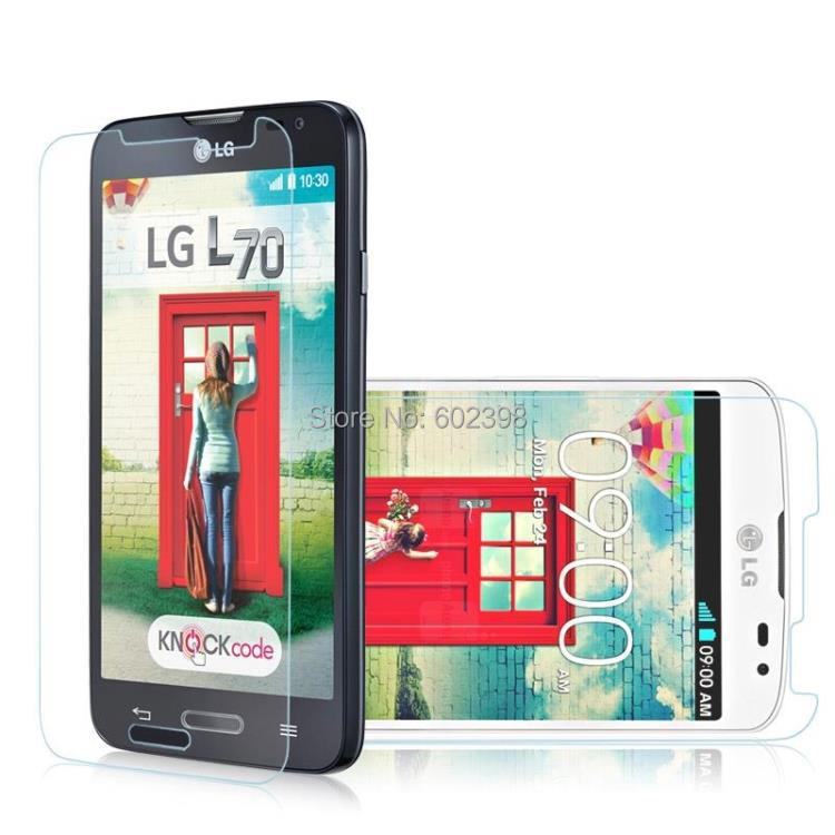 Amazing 9H 0 3mm 2 5D Nanometer Tempered Glass screen protector for LG L70 D320