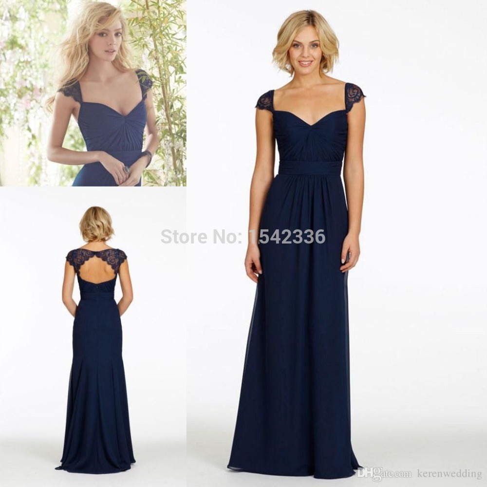 Wedding Navy Blue Lace Bridesmaid Dresses collection navy bridesmaid dresses long pictures fashion trends gowns and dress ideas