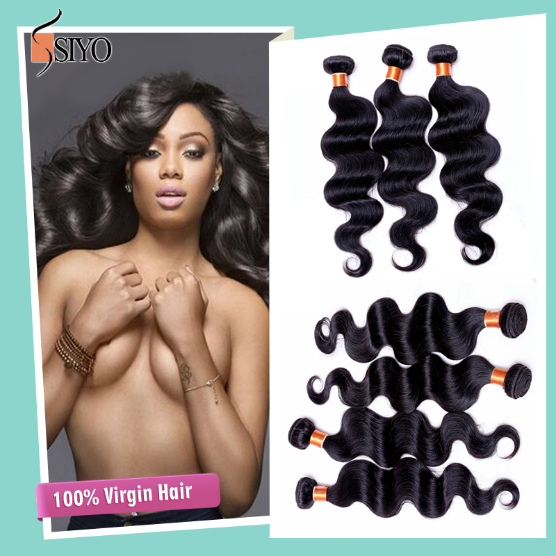 7A Rosa hair products Brazilian virgin hair extension,4 bundles rosa hair company brazilian body wave human hair weave