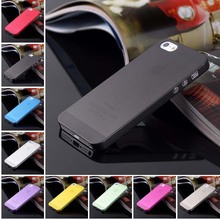 Hot Sale Matte Transparent Ultra-thin Mobile Phone Bags Case For iPhone 4 4S 5 5S 5c SE 6 6s 6plus Protective Back Cover