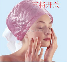 Free Shipping 1pc Electric Hair Thermal Treatment Beauty Steamer SPA Nourishing Hair Care Cap