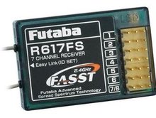 Futaba R617FS 2.4GHz FASST 7 Channel Airplane Helicopter Receiver Low Shipping boy gift
