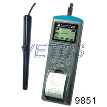 Az9851 AZ-9851 temperatura y humedad grabadora lista tipo termo higrómetro con impresora