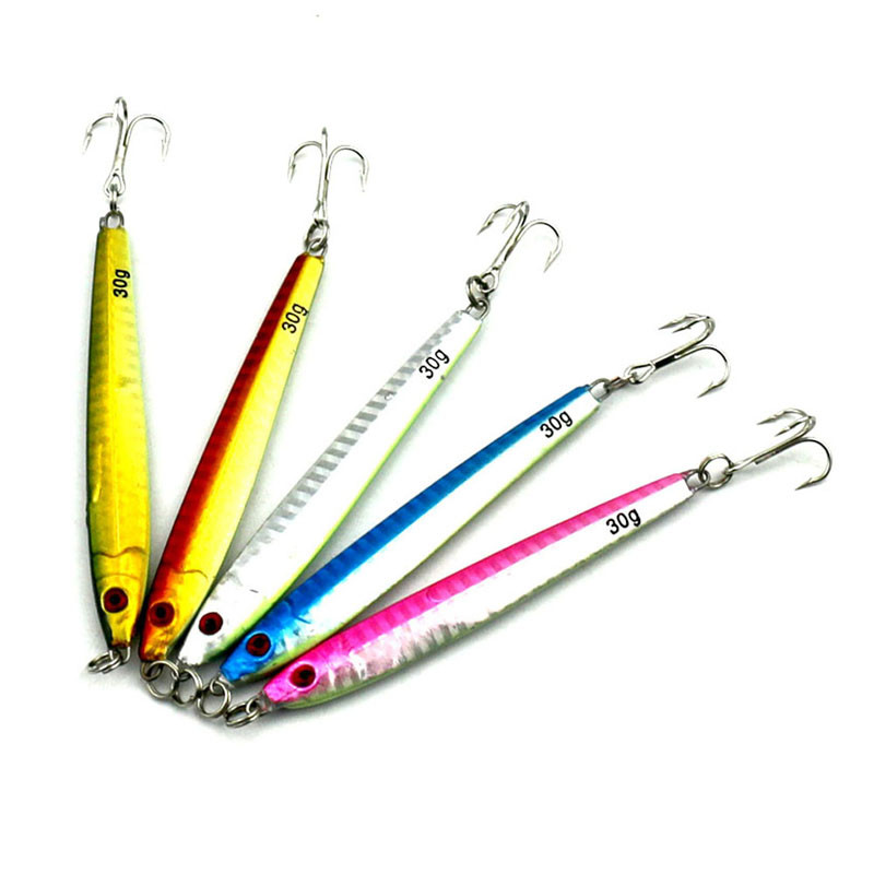 Hot sale <font><b>fishing</b></font> leurre Natural 5pcs 30g Lead Casting Jig Metal Slice <font><b>Fishing</b></font> Lures Spinning for Bonito H1E1 Hot sale <font><b>fishing</b></font> leurre Natural 5pcs 30g Lead Casting Jig Metal Slice <font><b>Fishing</b></font> Lures Spinning for Bonito H1E1