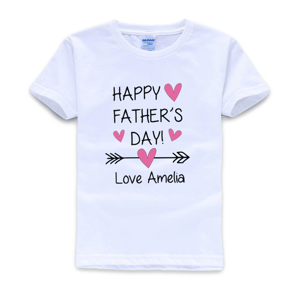 personalised fathers day shirt