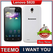 New Original Lenovo S820 on 4.7 Inch IPS Screen Quad Core 1.2GHz Android 4.2 Dual SIM Card with 13MP Camera 1G RAM 4G ROM