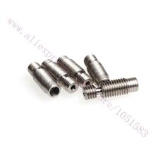 5pcs lot E3D V6 Bowden Hotend Heatbreak Feeding Tube All metal Stainless Steel Pipes for 1