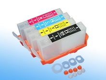 1set Refillable Ink Cartridges For HP 178 178XL With Chip For HP DJ 6510 B010B B109a B109n B110a B210b B209a B210a Printer