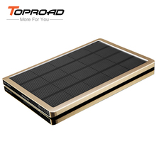 Hot Ultra-thin solar power bank 10000mAh external battery cargador solar charger portable powerbank Dual USB For cell phones