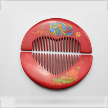 -Beautiful Traditional Chinese marriage gift set Comb gift box new arrival married gift box set red free shipping