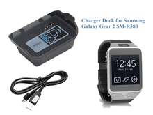 Best New Dock Charger Charging Cradle Station Adapter With Cable For Samsung Galaxy Gear 2 SM-R380 R380 Smart Watch with Track