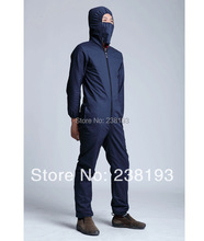 Factory, communications equipment, silver fiber high anti-radiation conjoined with hood overalls