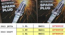 Platinum iridium spark plugs for vw 2013 jetta/golf7 engine       car spark plug fit for EA211 engine ignition